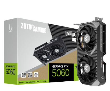 Karta graficzna Zotac GeForce RTX 5060 Twin Edge OC 8GB GDDR7 DLSS4